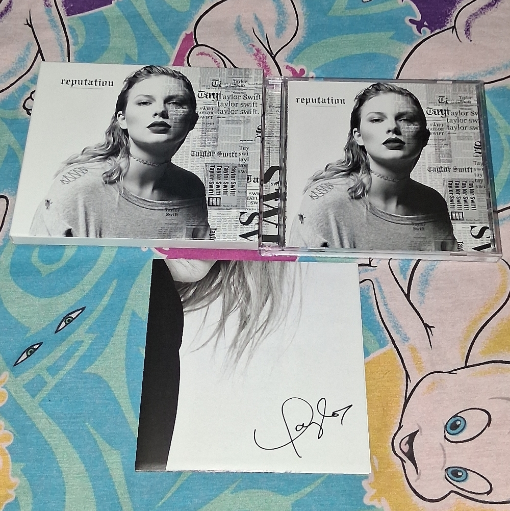 Taylor Swift Reputation CD With Poster & Slipcover Big Machine Records